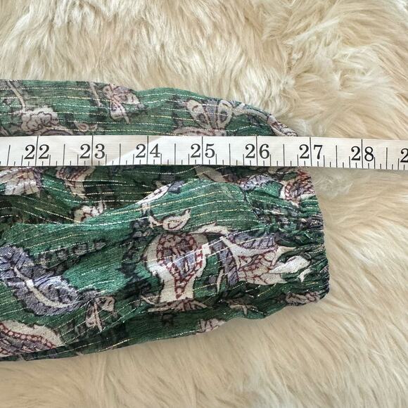 Hemant & Nandita Paisley Print Lisa Short Dress Small NWOT - Picture 16 of 16